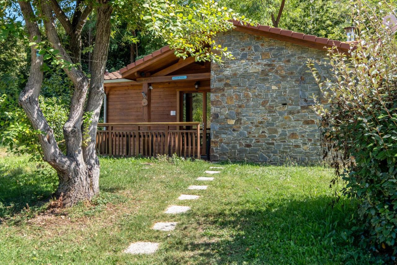 Le Hameau Du Comte De Foix - 11 Chalets En Ariege Mercus-Garrabet ภายนอก รูปภาพ